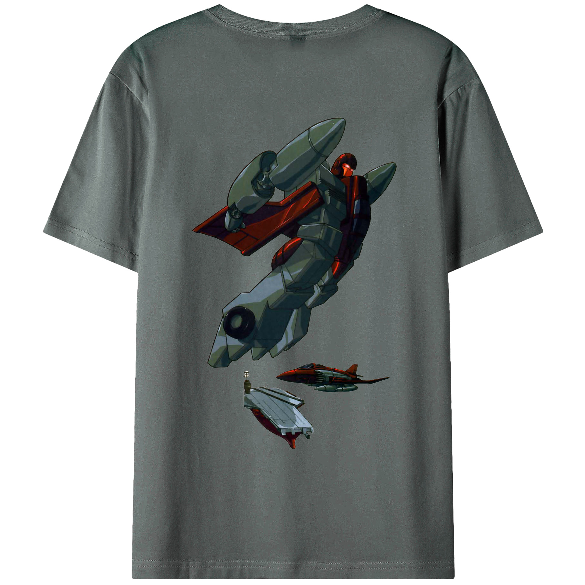 （画像用）  綿100％ メンズ半袖Tシャツ（バックプリント） 通気性